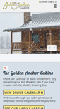 Mobile Screenshot of goldenanchorcabins.com